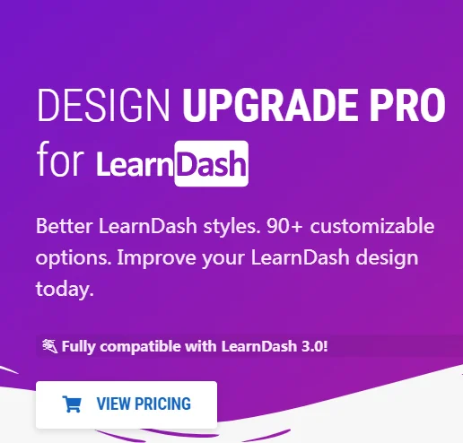 دانلود افزونه Design Upgrade Pro for LearnDash